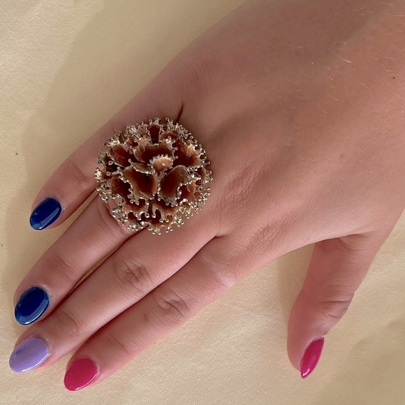 Vintage stretch rings, set of 3 - Picture 5 of 16